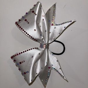 Rhinestoned CHeer bow